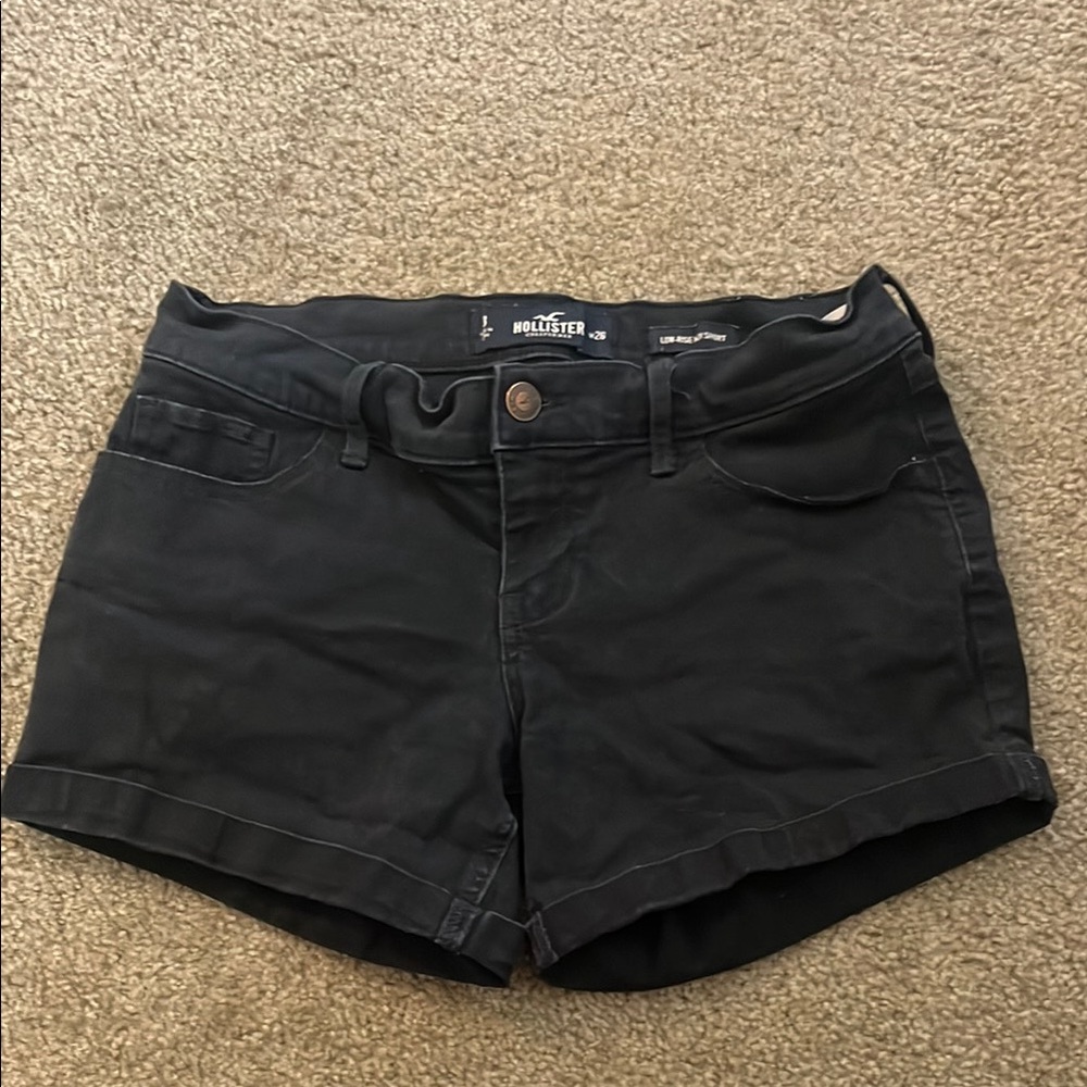 Hollister Women's Black Shorts